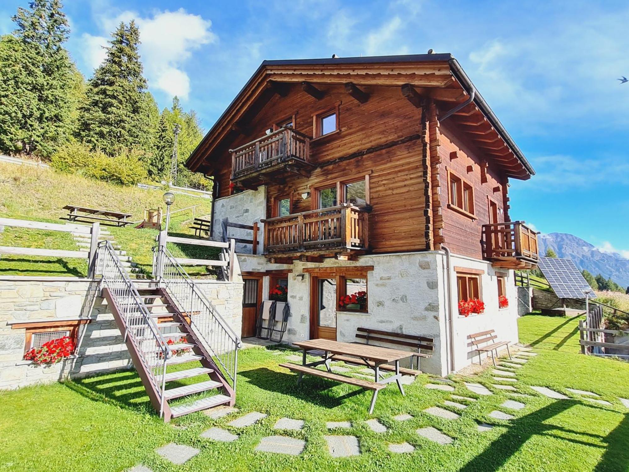 Apartamento Chalet Selva Isolaccia Exterior foto